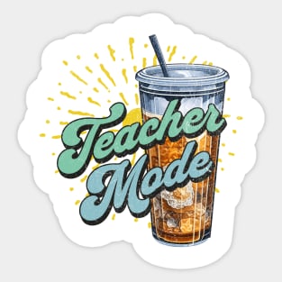 Teacher Mode Sticker